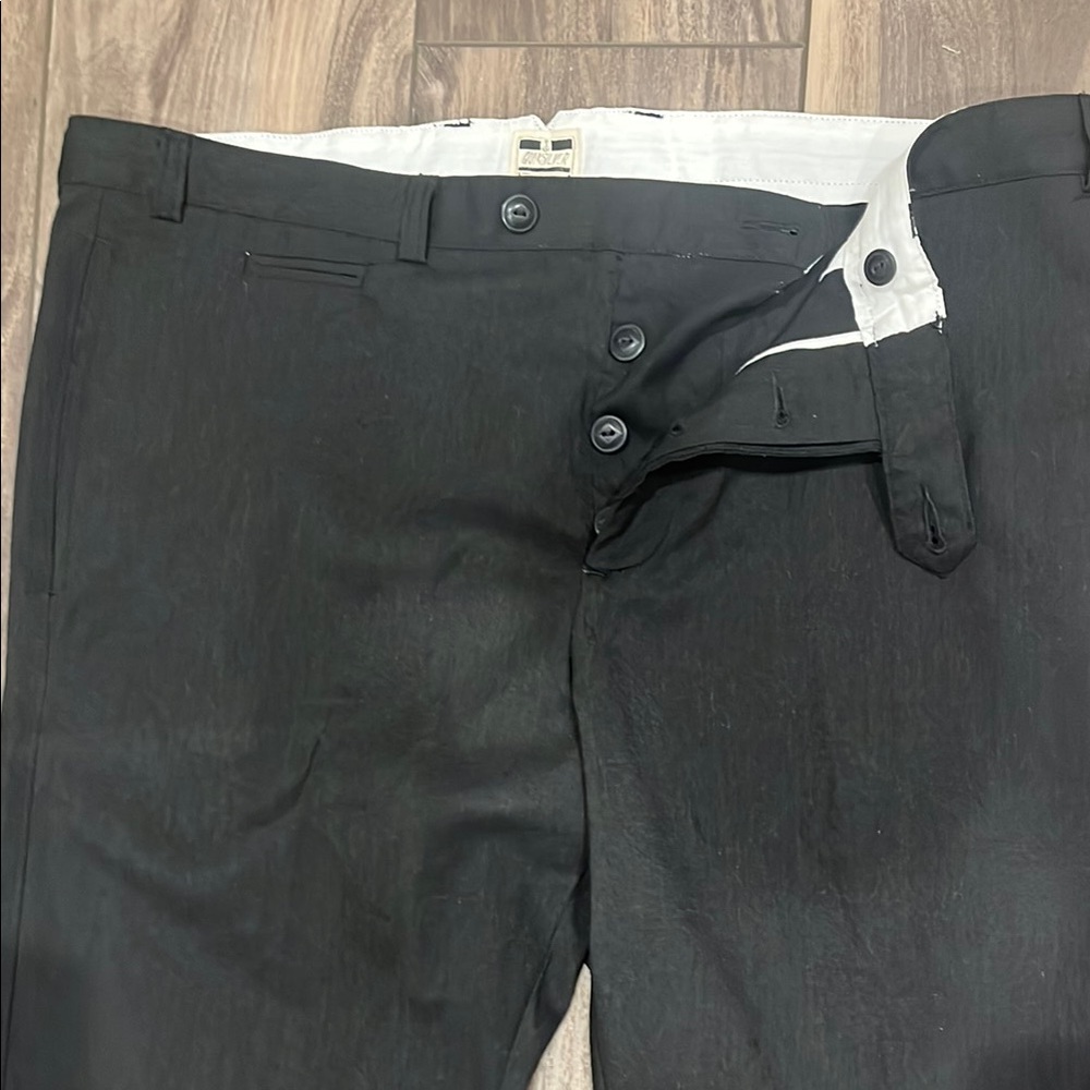 Black Button-Fly Dress Pants by Quiksilver NWT